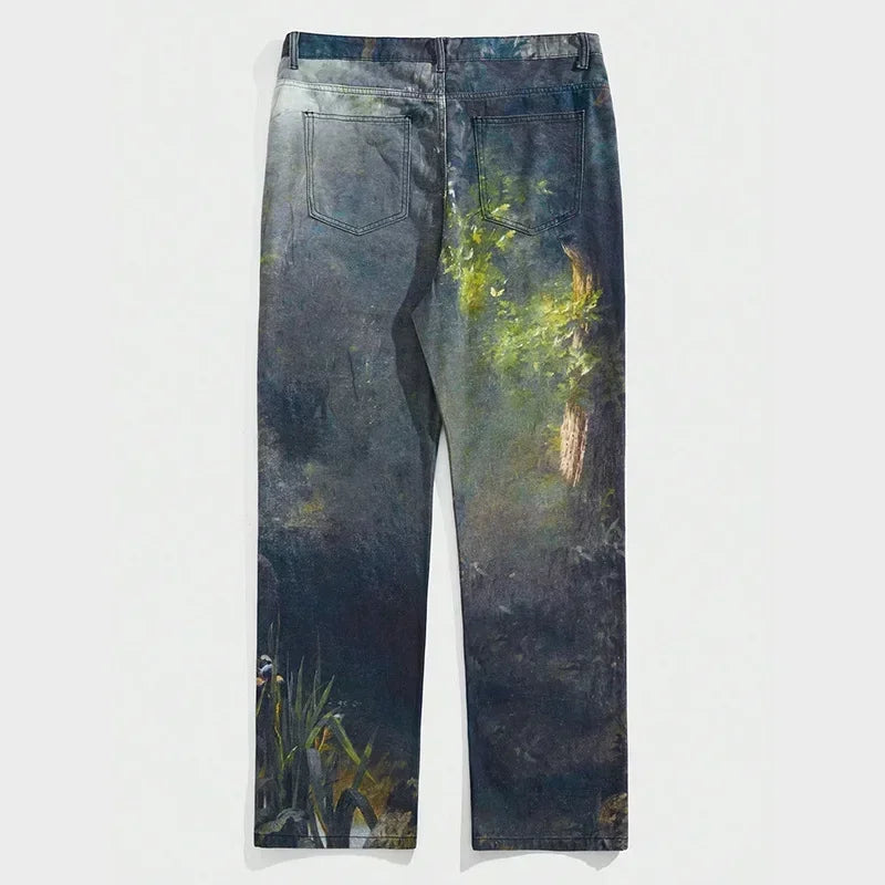 Straight-leg Jeans